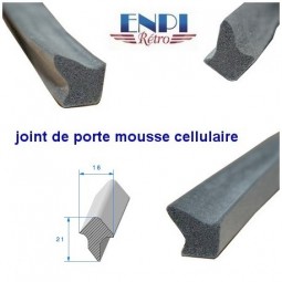 joint de porte mousse cellulaire