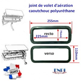 joint de volet d'aération