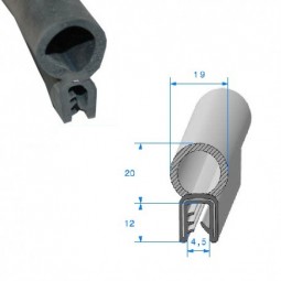 Capot de coffre professionnel Joint en caoutchouc Bande de retenue d'eau  Protection de ventilation Installation facile pour coffre de voiture modèle  3/Y : : Auto et Moto