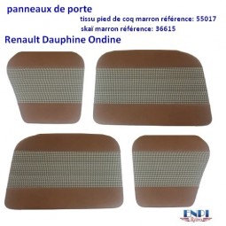 Panneaux de porte Renault Dauphine Ondine