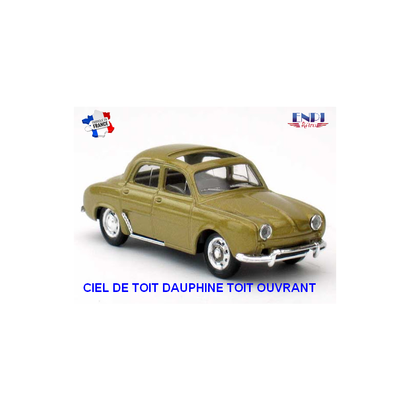 SOLIDO 4542 RENAULT DAUPHINE TOIT OUVRANT 1/43 - Boutique Auto