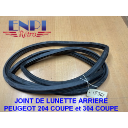 JOINT DE LUNETTE ARRIÈRE PEUGEOT 204 COUPE ET 304 COUPE