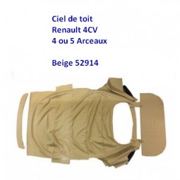 Ciel de toit Renault 4CV...