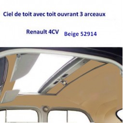 Ciel de toit Renault 4CV...