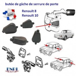 butée de gâche de serrure de porte  Renault R8 & R10