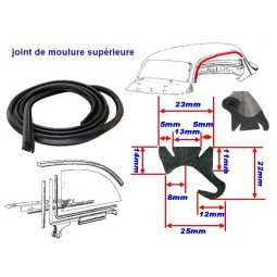 Joint haute de vitre Simca Grand Large