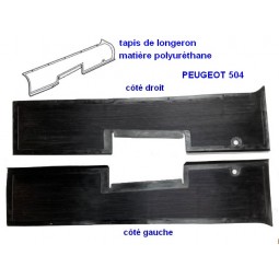 Habillage de longeron intérieur droit et gauche  Peugeot 504