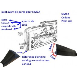 JOINT VERTICAL DE PORTE...