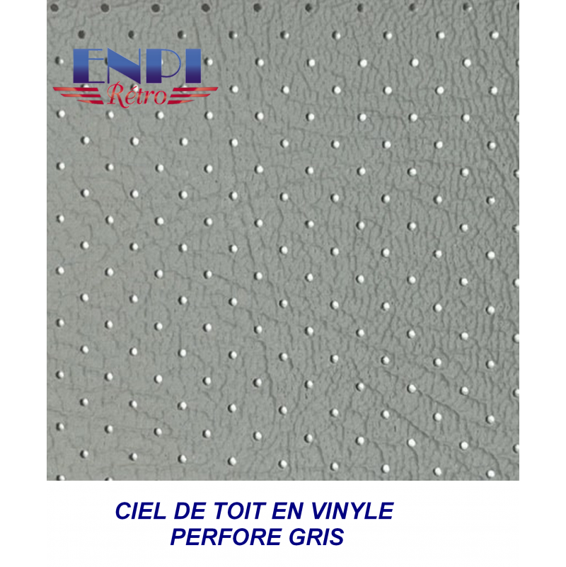 TISSU MOUSSE CIEL DE TOIT AUTOMOBILE DIAMANT GRIS