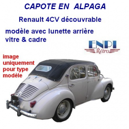 Capote ALAPAGA Renault 4CV...