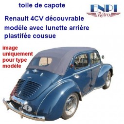 Capote en Toile 4CV...