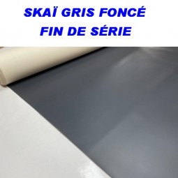 Skaï gris foncé (fin de série)