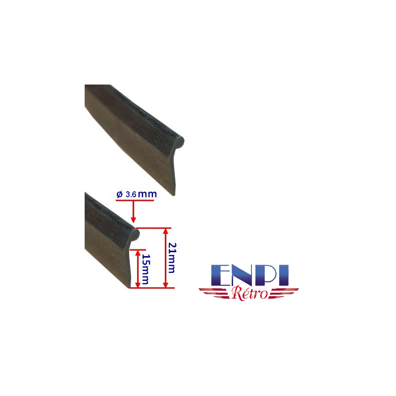 Joint lèche-vitre interne pour Spider