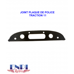 JOINT PLAQUE DE POLICE Citroën traction avant