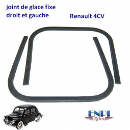 Joint de glace fixe arrière Renault 4CV